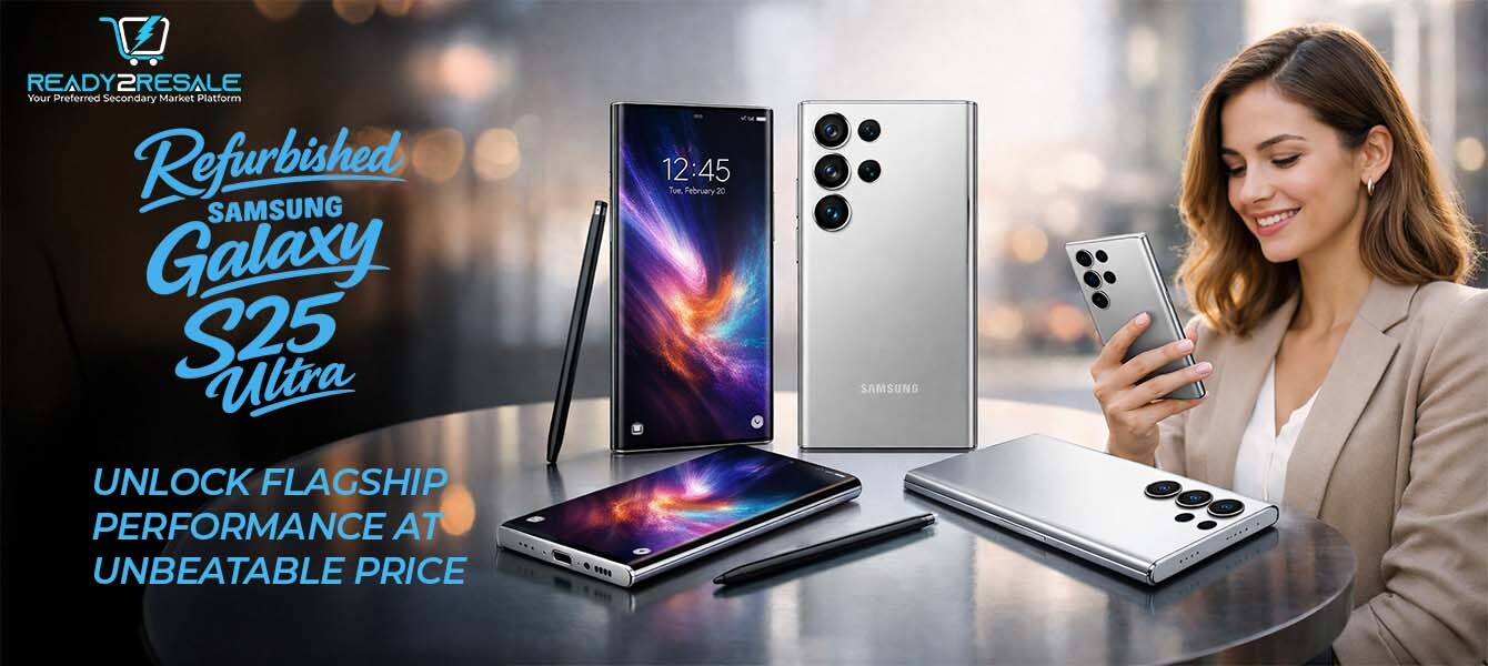 Refurbished Samsung Galaxy S25 Ultra - Unlock Flagship performance at unbeatable price